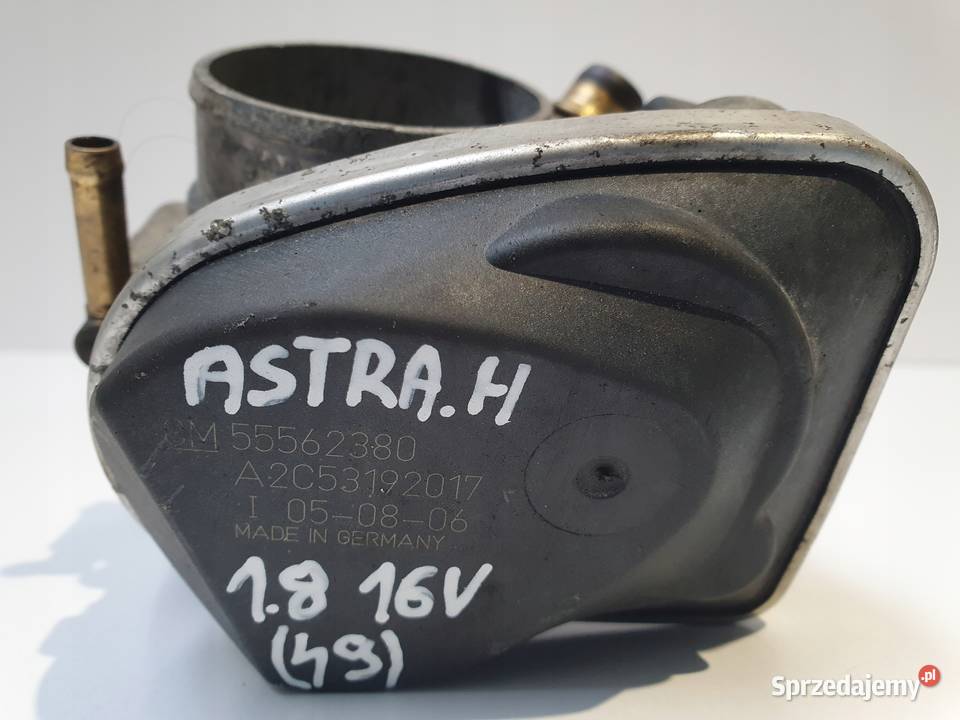 PRZEPUSTNICA Opel Astra III H 18 16V 55562380 lubelskie Chełm