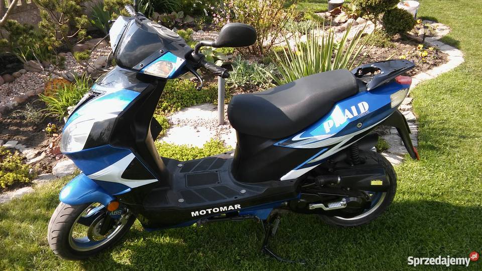 skuter motomar praid tanio silnik 4suw 50cm3 Byczyna