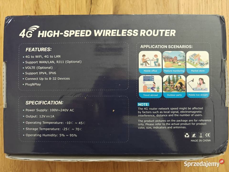 Router 4G LTE kat6