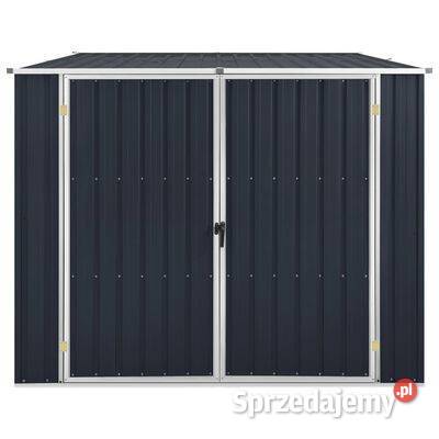 vidaXL Szopa ogrodowa antracytowa 195x198x159 mazowieckie Warszawa