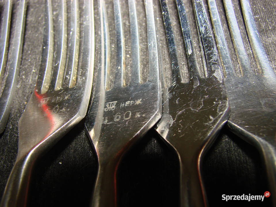 sztućce stołowe CCCP Sztućce Pruszcz Gdański