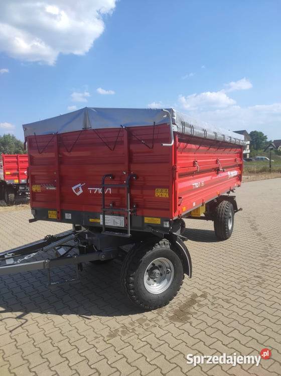 Przyczepa rolnicza dwuosiowa MetalFach 6T sprzedam