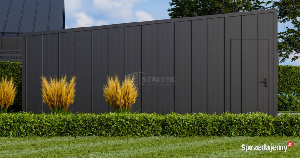 Garaż blaszany 6x6 brama uchylna okno drzwi samodzielny Busko-Zdrój sprzedam