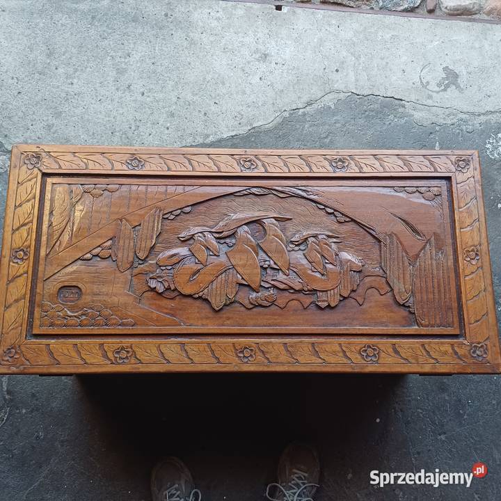 Skrzynia Kufer Dalekowschodni Orientalny Suchorzew sprzedam