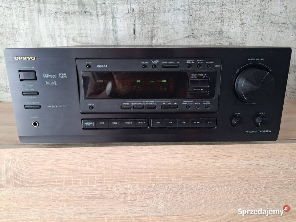 Aplituner ONKYO TXDS575X z pilotem Piła