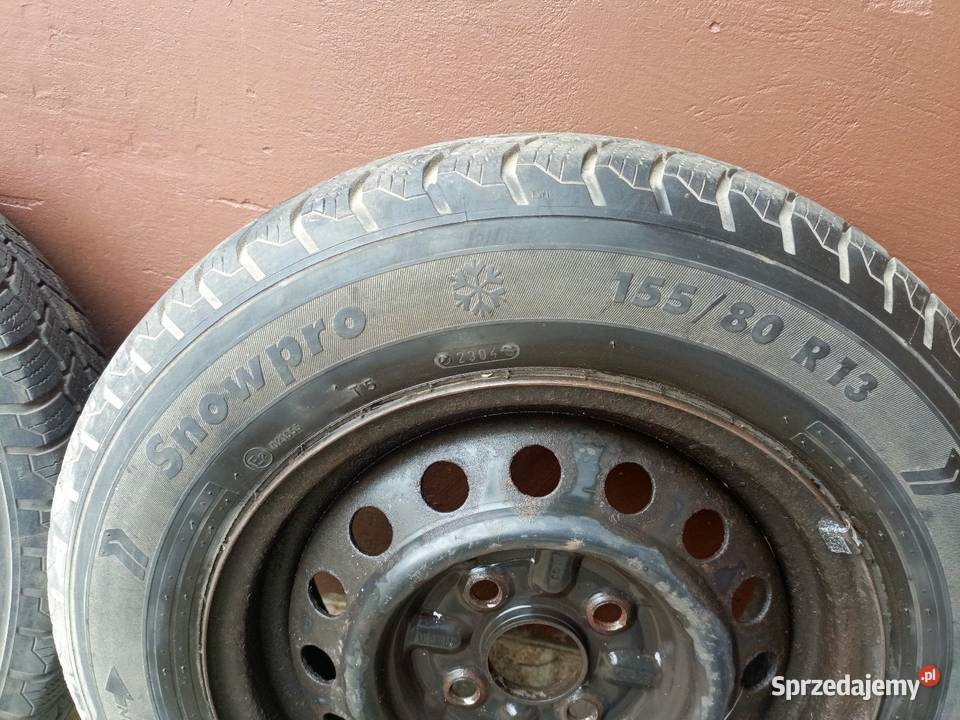 Opony zimowe 2 Kormoran Snowpro 15580 r13 Samochodowe Motoryzacja Żyrardów