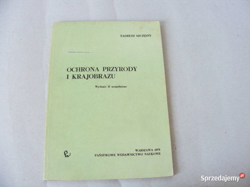 Człowiek i środowisko Ochrona przyrody i miękka Oborniki Śląskie sprzedam