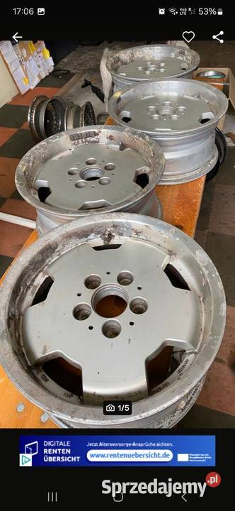 Felgi monoblock AEZ AMG 7jx15H2 ET25 Samochodowe mazowieckie Radom