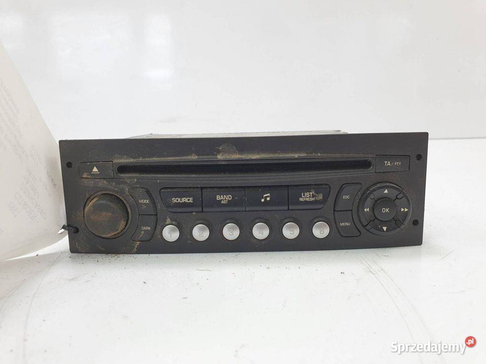 RADIO CITROEN C3 PICASSO 96775584XT osobowe Części samochodowe Lipno