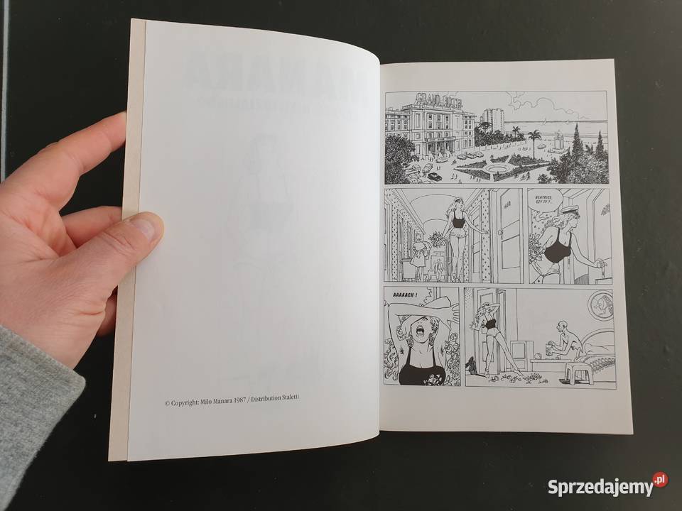 Manara Zapach Niewidzialnego Milo Manara wyd