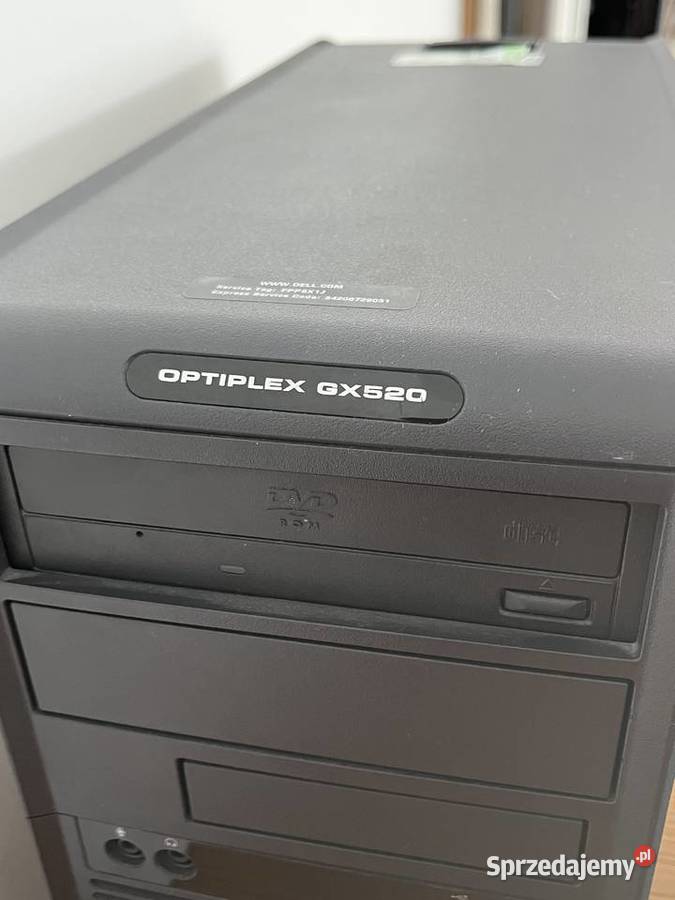 Zestaw Dell Optiplex GX520 MONITOR 500gb SSD mazowieckie Legionowo
