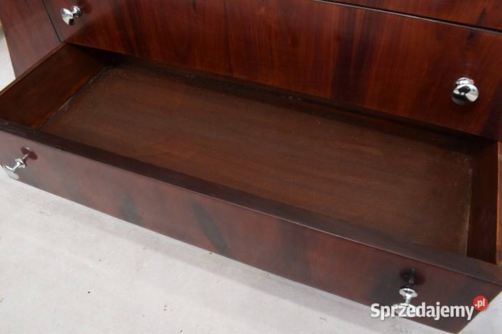 Drewniana Szafka Art Deco Regał Szafa Kredens Kraków