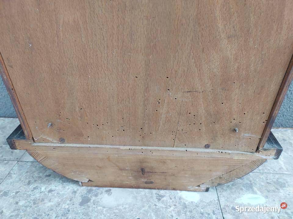 Stary zegar ścienny przedwojenny sprawny film Tczew