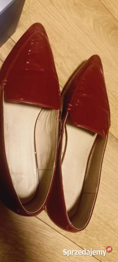 Baleriny 39 skóra naturalna lakierowana Sergio Gdańsk