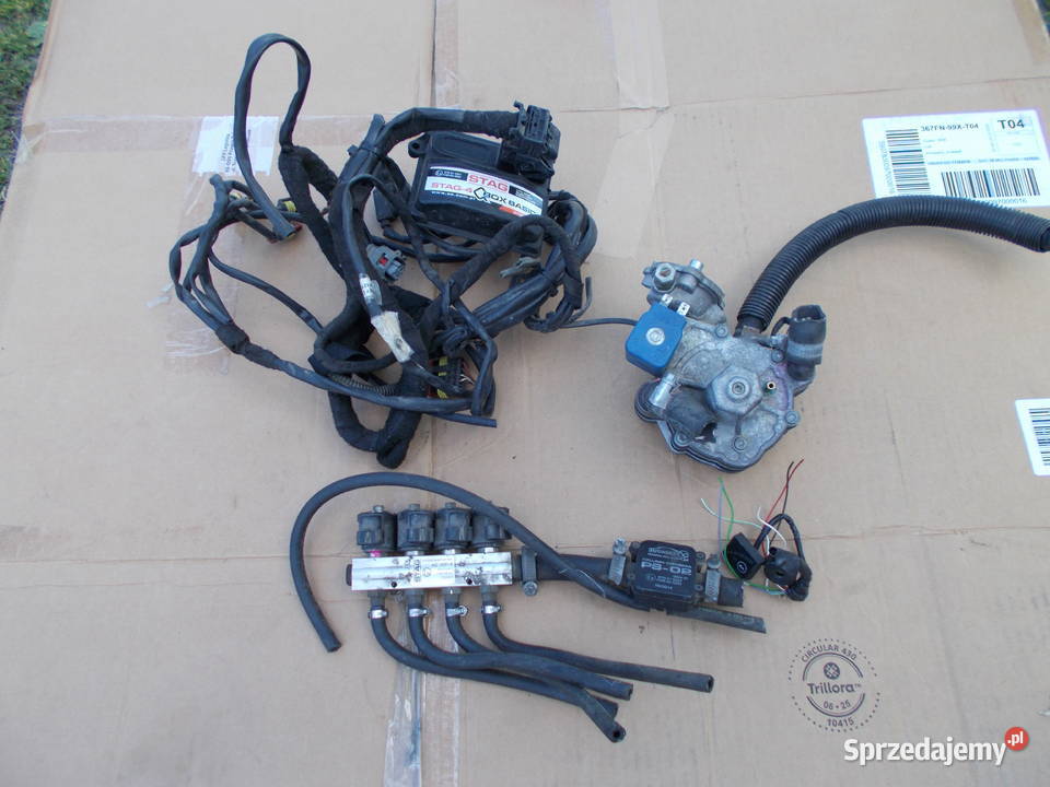 instalacja gazowa sekwencja LPG STAG 4 QBOX ac