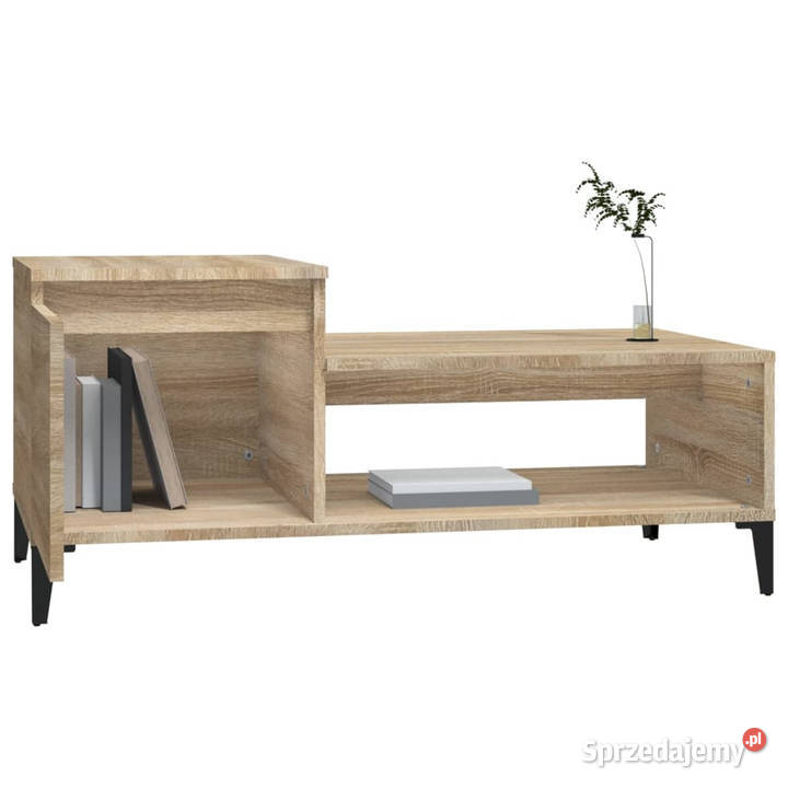 Stolik kawowy dąb sonoma 100x50x45 materiał Warszawa sprzedam