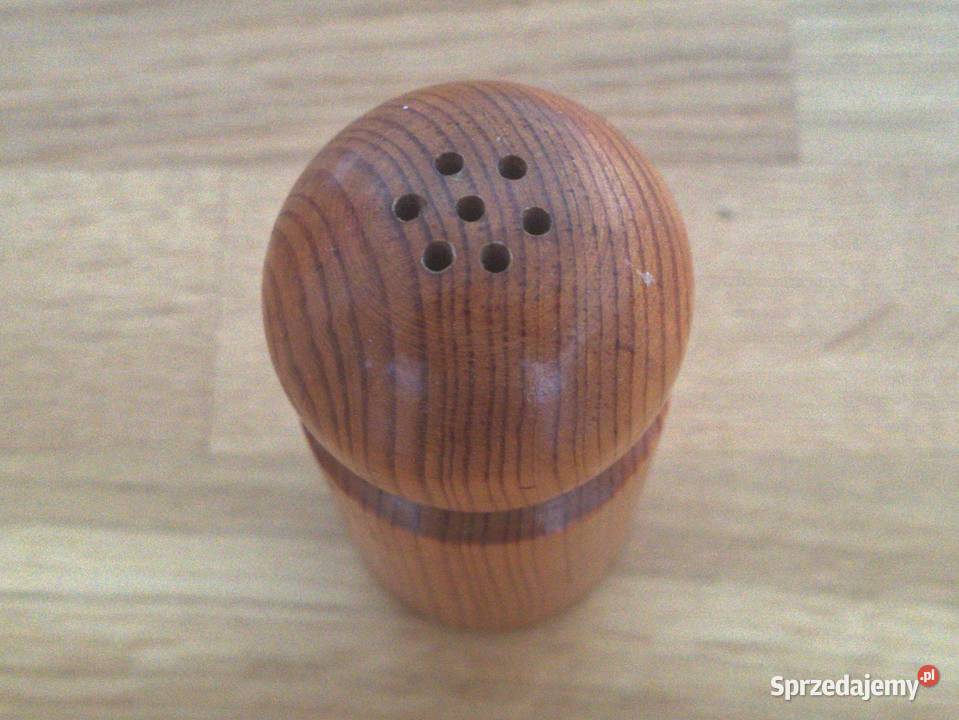 Drewniana solniczka Warszawa