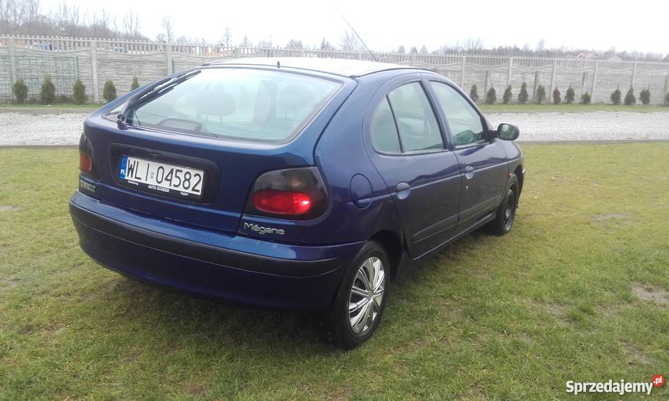 Renault Megane 19 DTI 1999 mazowieckie