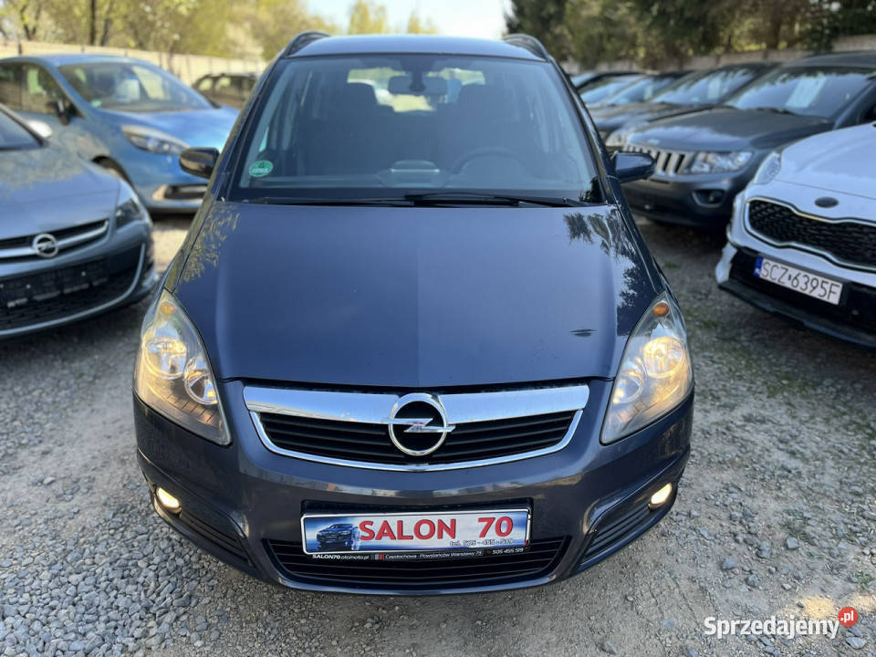 Opel Zafira 18 7osób Klima Tempomat el szyby Bez manualna śląskie Częstochowa