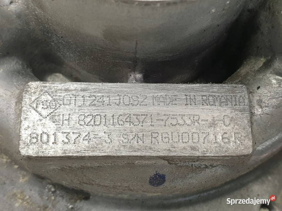 TURBOSPRĘŻARKA Renault Kangoo III 15 DCI TURBO Chełm sprzedam