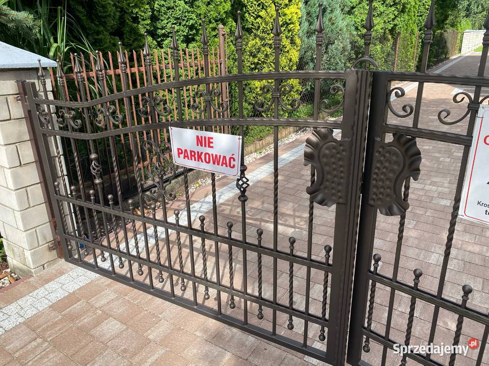 Brama furtka pola podkarpackie Krosno