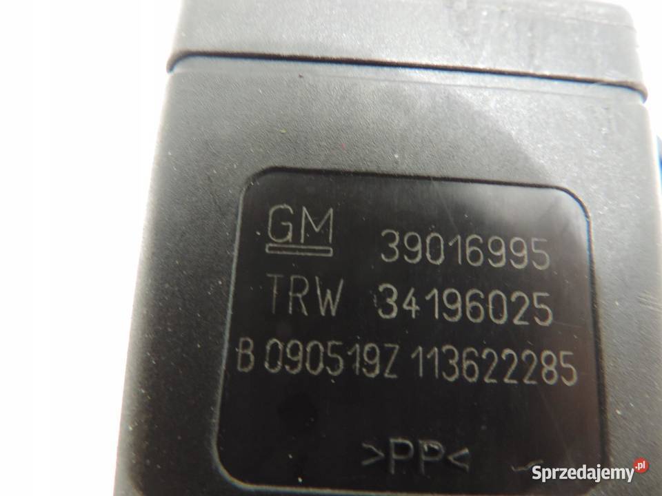 zapinka pasa fotela lewa OPEL ASTRA K V 39016994