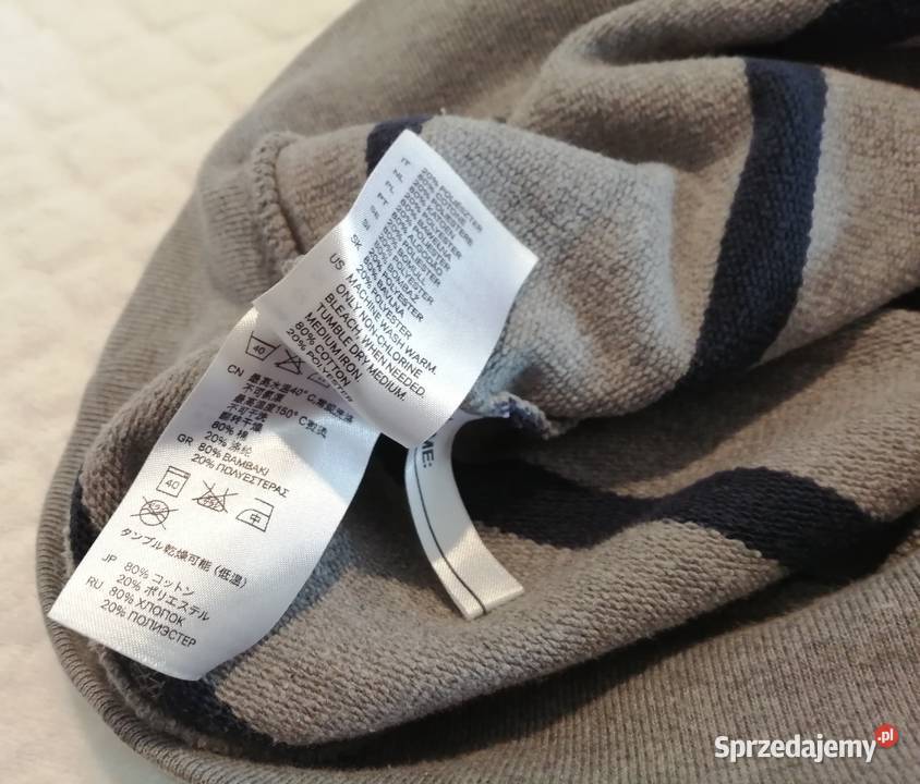 Bluza z kapturem długi rękaw kangurka HM 110116 śląskie Czeladź