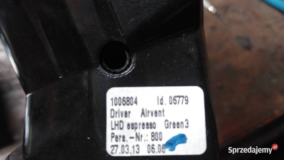 Kratki nawiewu Volvo XC60 brązowe idealne łódzkie Inowłódz