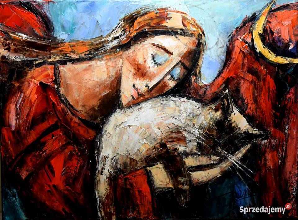 Anioł Opiekun Obraz Olejny Joana Opole