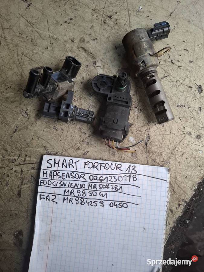 SMART FORFOUR 13 COLT mapsensor 0261230118 zawór Czujniki świętokrzyskie sprzedam