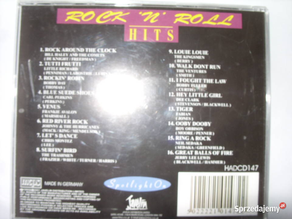 Skladanka CD ROCK N ROL HITS dolnośląskie Wołów