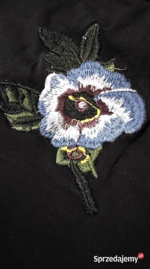 Koszulka Damska GUCCI S Czarna czarny Nowa Sól