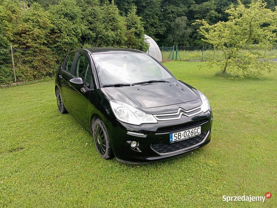 Citroen C3 12 benzyna 2015 65 przebiegu nieuszkodzony Bielsko-Biała