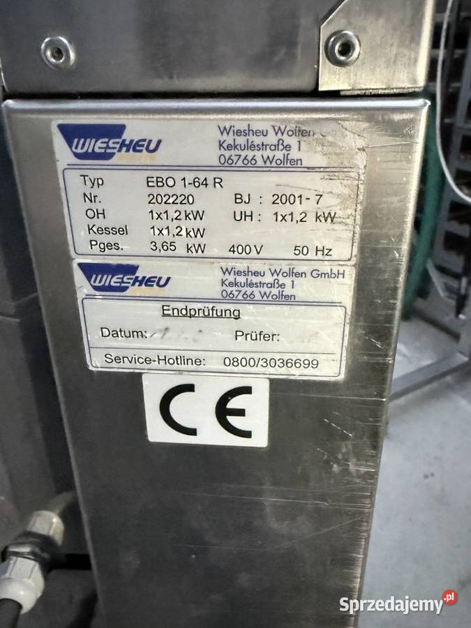 Piec do pizzy Wiesheu Skierniewice