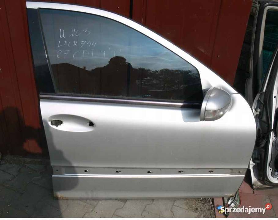 PRAWE PRZEDNIE DRZWI DO MERCEDES C KLASA małopolskie Wielkie Drogi