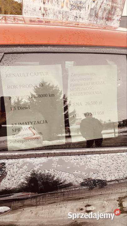 Renault Captur 15 Diesel 2013r Renault Zamość