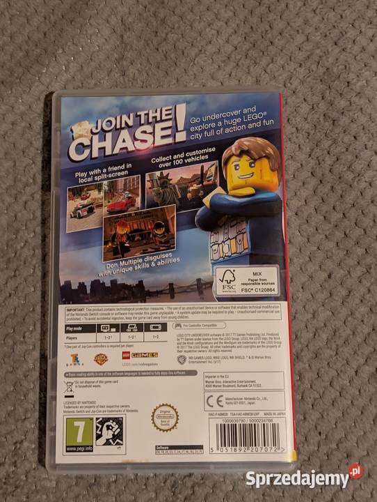 Gra Lego City Undercover na Nintendo Switch Kraków