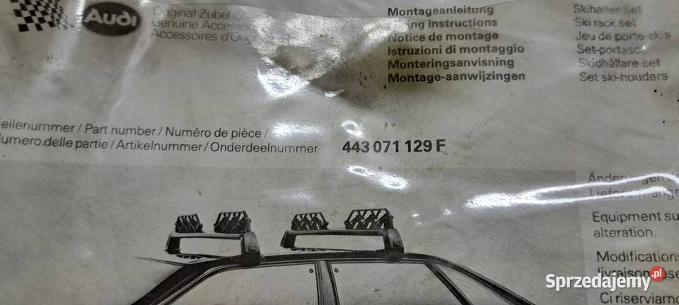 Guma stopa bagażnika Votex Audi 80 B3 B4 100 C3 Luzino