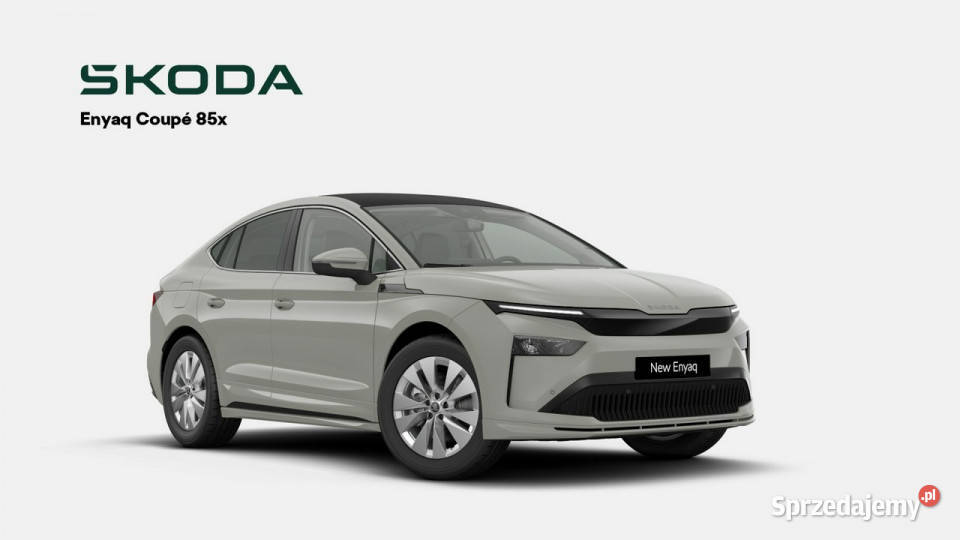 koda Enyaq Coupe 85x 82 kWh 285 4x4 Rok produkcji 2026 łódzkie Łódź