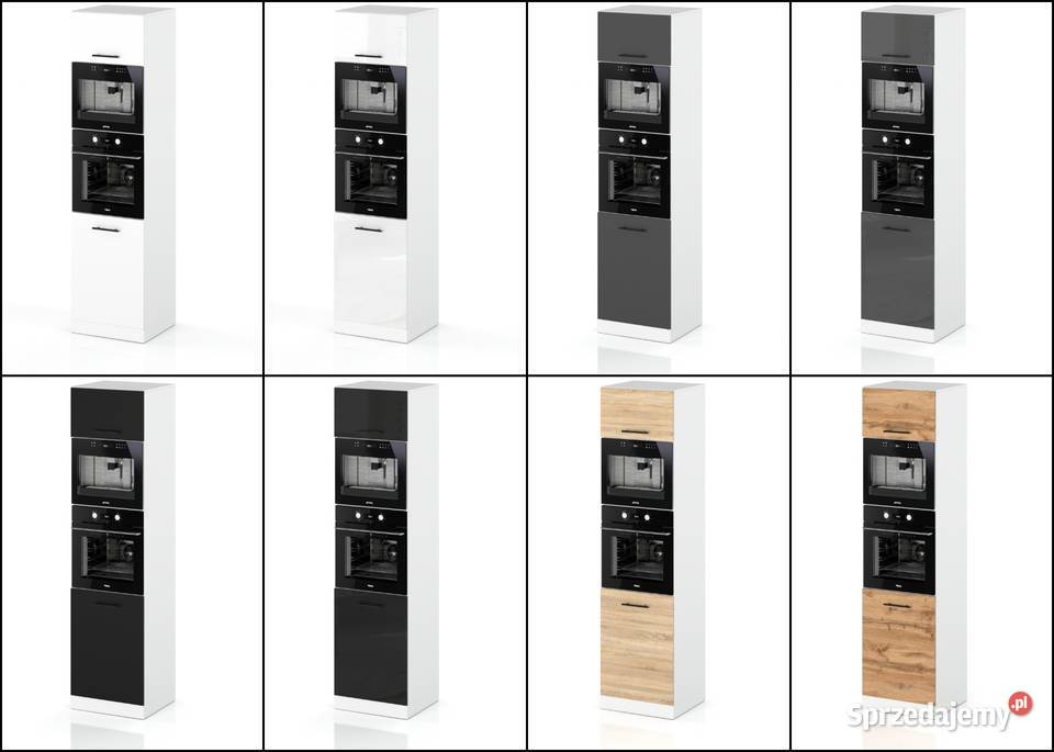 Słupek Kuchenny Stojący 60 Piekarnik Mikrofala Kuchenne Elbląg