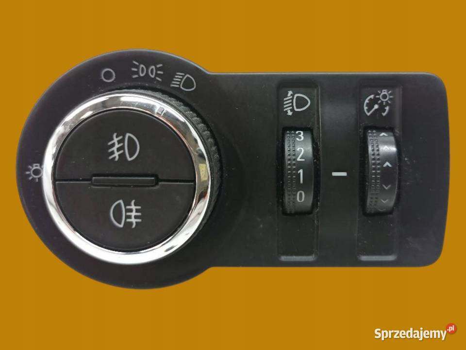 PRZEŁĄCZNIK ŚWIATEŁ 13268703 Opel Astra IV 2009 Panele sterowania, przełączniki