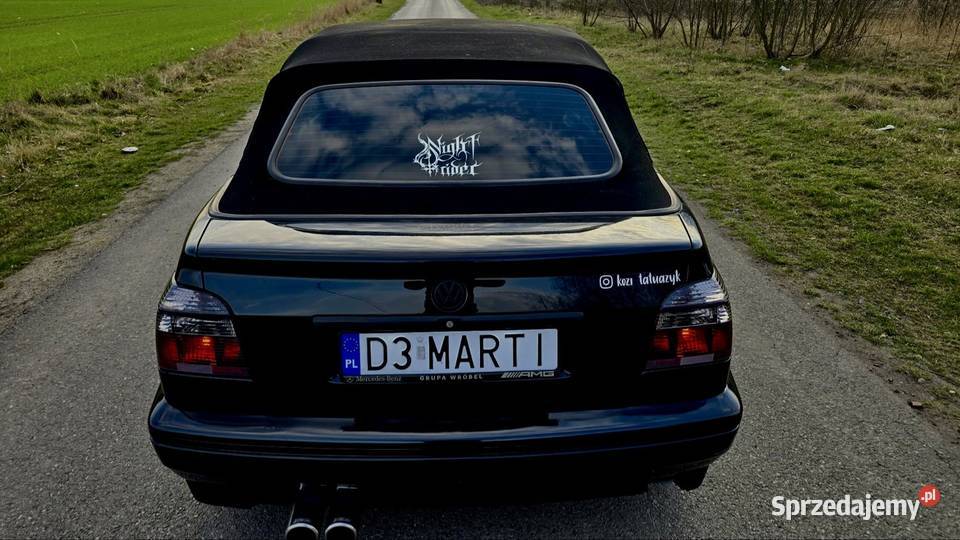 VW Golf 3 cabrio karman 19 tdi 160 przebiegu
