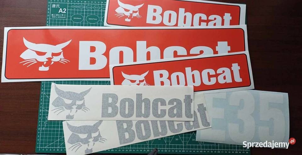 Naklejki na maszyny rolnicze budowlane Łagów