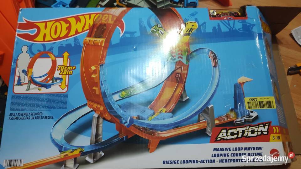 Tor samochodowy Kaskaderska Gigapętla Zestaw Hot Książ Wielkopolski sprzedam