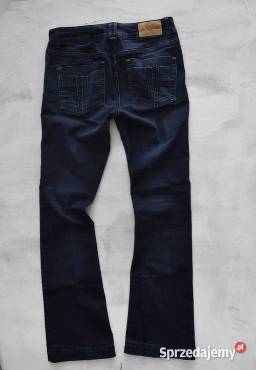 granatowe jeansy dzwony M 38 RI River Island Warszawa