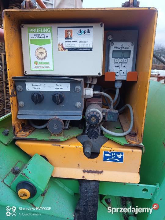 Rębak spalinowy bębnowy Heizohack Hm 6300 VM Rolnictwo
