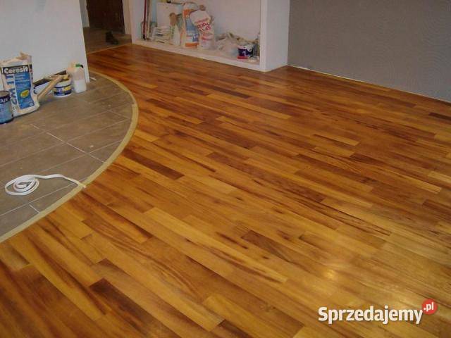 Deska IROKO parkiet 15x60x300600mm lity surowy