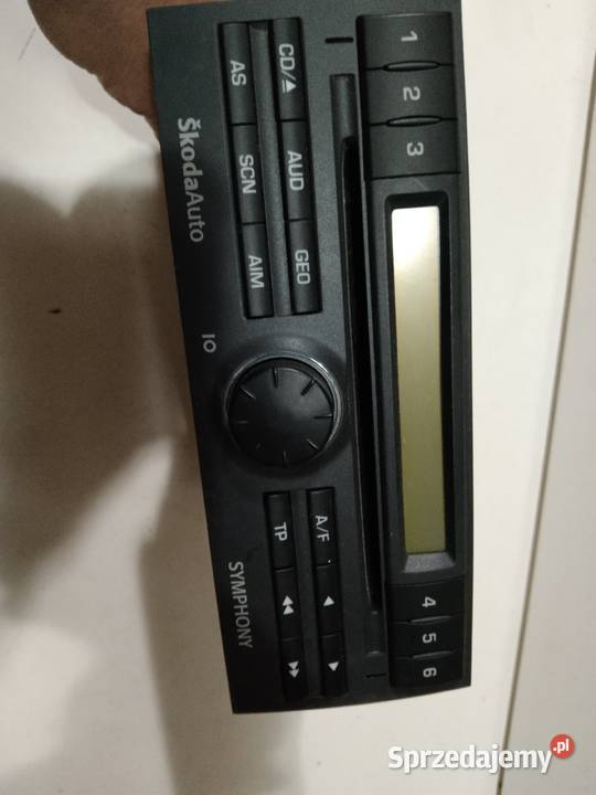 Radio samochodowe SKODA Sympchone Świdnica sprzedam