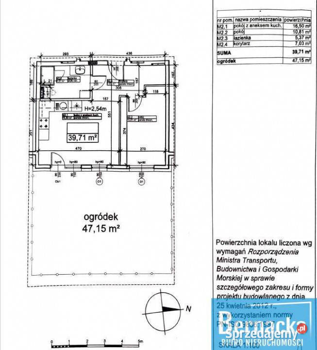 2 pokojowe z ogródkiem Smolec beton komórkowy sprzedam