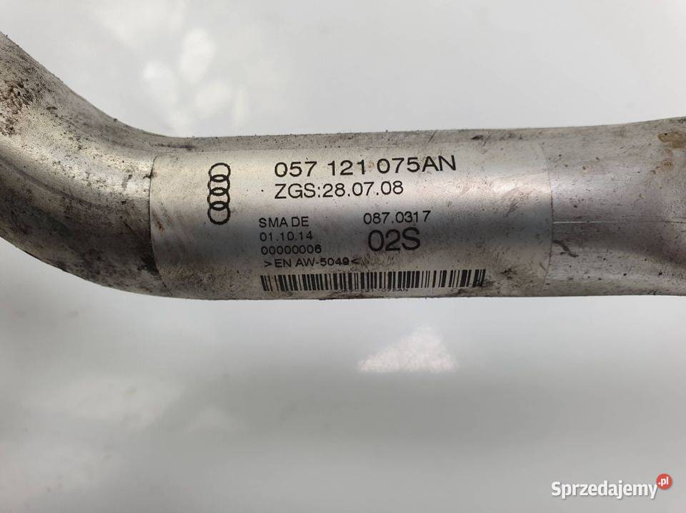 PRZEWÓD UKŁADU CHŁODZENIA AUDI A8 L D4 Lipno sprzedam